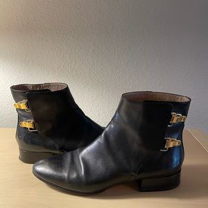 Chloé Booties, Black, WOMEN’S SIZE 8 / EU 39